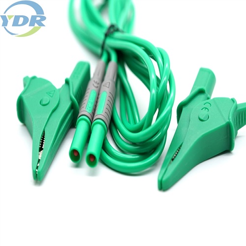 Kabel Konektor Buaya 1000V 1000V 10A Kabel Klem Buaya Tali Kekang Kawat Klip Buaya untuk Meteran Universal
