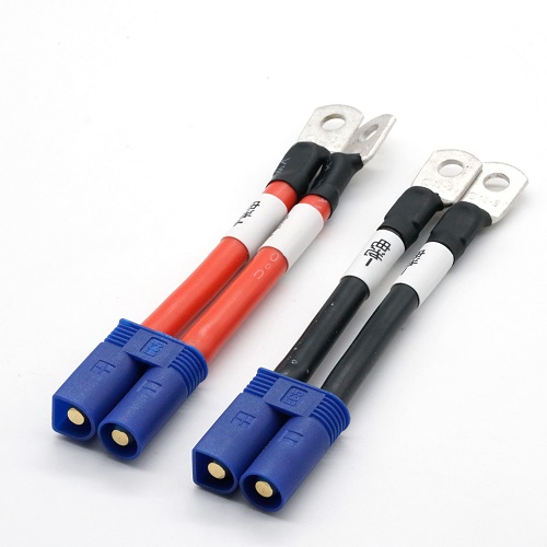 EC5-F Plug Silicone Power Battery 8AWG Wire Harness Dengan Kabel Terminal Sirkuit Selubung