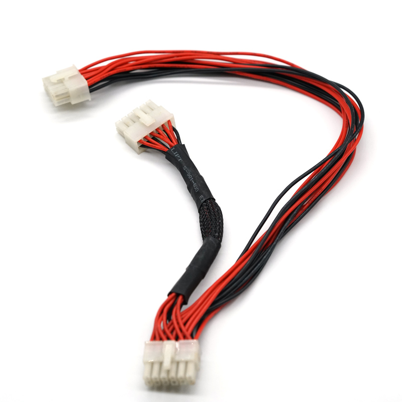 Molex 5557 Terminal Wire 4.2mm Double Row Molex Wire Harness Untuk Catu Daya Mesin Komputer